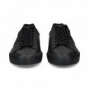 Deportivo Piel Lisa+granulada Negro  HUGO BOSS