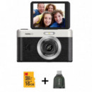 KODAK Pixpro C1 Cámara Digital 13MP con Pantalla Abatible Negra