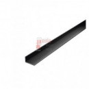 Angulo 20x10-2.5m Aluminio Negro Mate