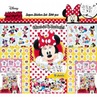Super Set de 500 Pegatinas de Minnie 2Âº Ed
