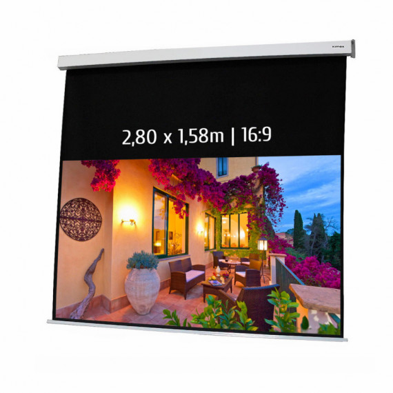 Pantalla Proyector Mural Electrica KIMEX 2.80X1.58 16 Pantalla Proyector Mural Electrica KIMEX 2.80X1.58 16