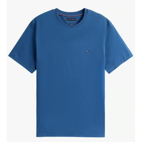 TOMMY HILFIGER - Ess Seasonal Reg Fit Solid Tee - Dbz - F|MW0MW39995/DBZ