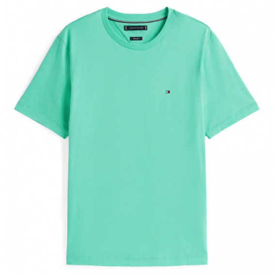 TOMMY HILFIGER - Ess Seasonal Reg Fit Solid Tee - L47 - F|MW0MW39995/L47