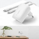 Cargador Usb-c 30W BELKIN +cable Lightning 1 Metro Blanco (WCA005VF1MWH-B5)