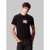 Ss 30S Eu Sp Ck Box Tape Graphic Black  CALVIN KLEIN