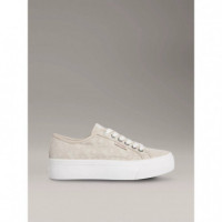 Vulc Flatf Jacquard Aop Natural Jacquard  CALVIN KLEIN - Guanxe Atlantic Marketplace