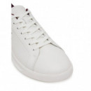 Leather-hrt Crt Ii-sk-ltl Wht/wine  RALPH LAUREN