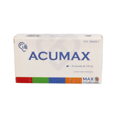 Acumax 30 Capsulas  MAX FOURCARE S.L.
