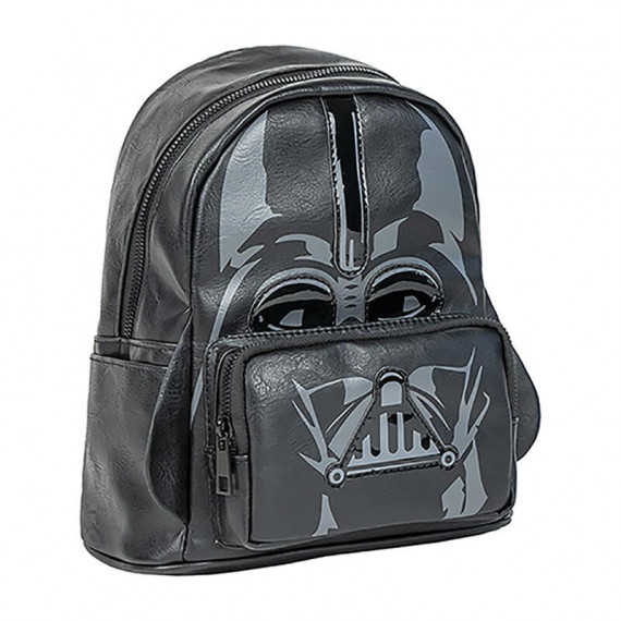 Mini Mochila Star Wars Impresion Darth Vader Negra Mini Mochila Star Wars Impresion Darth Vader Negra