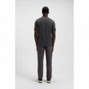 Tee Iconic Zone 10274735 01 Dark Grey  BOSS