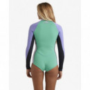 BILLABONG - Salty Dayz Natural Front Zip Lb 2.2MM. - Wetsuits