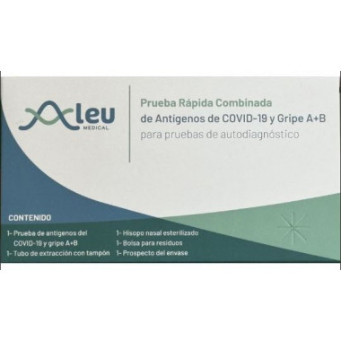 Test Nasal Combinado Autodiagnostico Antigenos S  ALEU MEDICAL S.L.