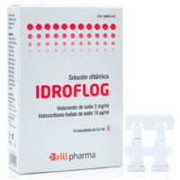 Idroflog Solucion Oftalmica 15 Monodosis 0,5 Ml  BRILL PHARMA