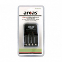 Cargador Baterías 1-4 AAA/AA NI-MH