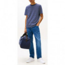 TOMMY HILFIGER - Ess Seasonal Reg Fit Solid Tee - 0A5 - F|MW0MW39995/0A5