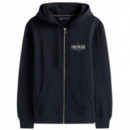 TOMMY HILFIGER - Hilfiger Stacked Hooded Zip Th - DW5 - F|MW0MW39375/DW5