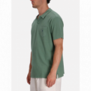 Polo RALPH LAUREN - SSJOHNNYM10-SHORT Sleeve-polo Shirt - Fatigue - 710964512008/FATIGUE