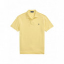 Polo RALPH LAUREN - SSKCCMSLM1-SHORT Sleeve-knit - Wicket Yellow C7952 - 710680784442/WICKET Yellow C7952