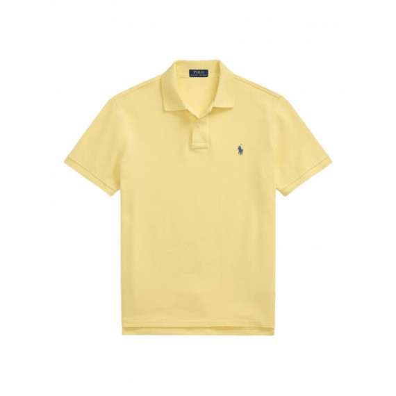 Polo RALPH LAUREN - SSKCCMSLM1-SHORT Sleeve-knit - Wicket Yellow C7952 - 710680784442/WICKET Yellow C7952