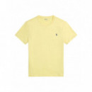 Polo RALPH LAUREN - SSCNCMSLM2-SHORT Sleeve-t-shirt - Wicket Yellow C7952 - 710671438435/WICKET Yellow C7952