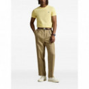 Polo RALPH LAUREN - SSCNCMSLM2-SHORT Sleeve-t-shirt - Wicket Yellow C7952 - 710671438435/WICKET Yellow C7952