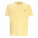 Polo RALPH LAUREN - SSCNCMSLM2-SHORT Sleeve-t-shirt - Wicket Yellow C7952 - 710671438435/WICKET Yellow C7952