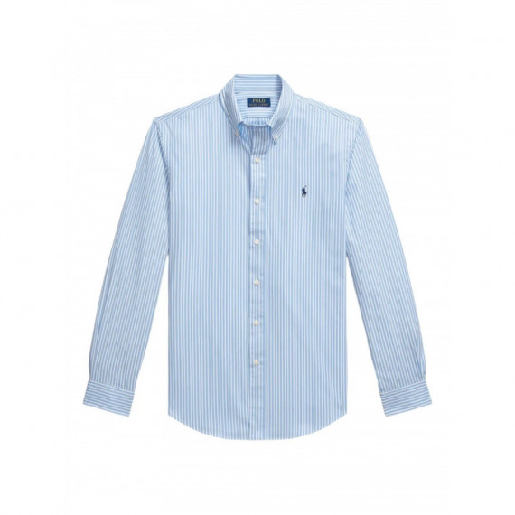 Polo RALPH LAUREN - Cubdppcs-long Sleeve-sport Shirt - 6779F Austin Blue White - 710929346018/6779F Austin Blue White