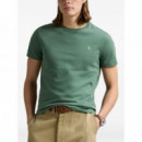 Polo RALPH LAUREN - SSCNCMSLM2-SHORT Sleeve-t-shirt - Fatigue C8640 - 710671438432/FATIGUE C8640