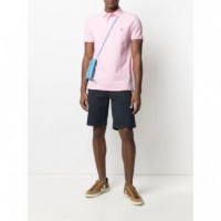Polo RALPH LAUREN - SSKCCMSLM1-SHORT Sleeve-knit - Carmel Pink C7349 - 710782592033/CARMEL Pink C7349