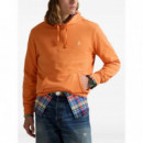 Polo RALPH LAUREN - LSPOHOODM2-LONG Sleevesweatshirt - Bedford Orange - 710916690036/BEDFORD Orange