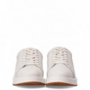 Polo RALPH LAUREN - Ainsley Sneakers Low Top Lace - Snow White Lauren Tan - 802979188001/SNOW White Lauren Tan