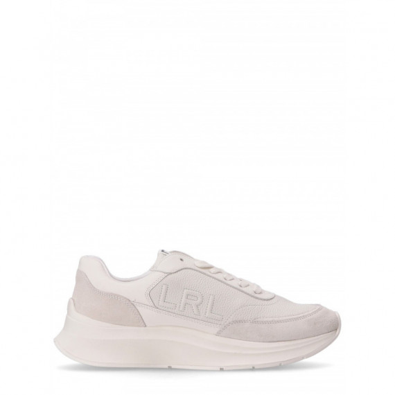 Polo RALPH LAUREN - Franky Sneakers Low Top Lace - Snow White Bianco - 802969384001/SNOW White Bianco