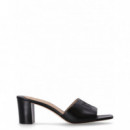 Polo RALPH LAUREN - Everley Heel Sandals Heel Sandal - Black - 802974364001/BLACK