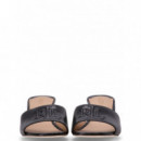 Polo RALPH LAUREN - Everley Heel Sandals Heel Sandal - Black - 802974364001/BLACK