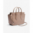 M Top Handle Bag Taupe  LACOSTE