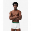 Pack de 3 Boxers Courts Noir/blanc-argen  LACOSTE