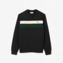 Sweatshirt Noir/laponie-sinople  LACOSTE