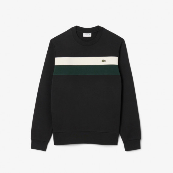 Sweatshirt Noir/laponie-sinople  LACOSTE