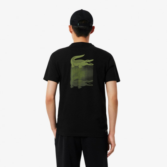 Tee-shirt Noir  LACOSTE
