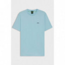 Tee 10256064 01 Light/pastel Blue  BOSS