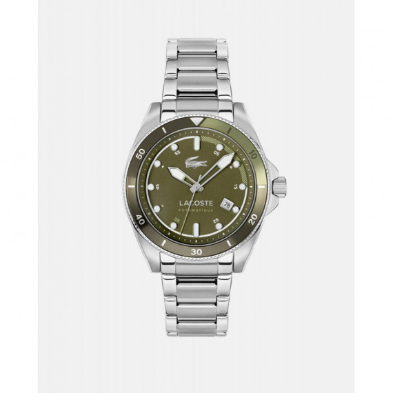 Reloj Main Sail Date Automatic Silver  LACOSTE