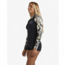 BILLABONG - Spring Fever Natural Long´arm Back Zip 2.2MM. - Wetsuits