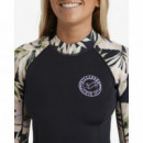 BILLABONG - Spring Fever Natural Long´arm Back Zip 2.2MM. - Wetsuits