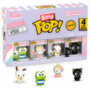 Blister 4 Figuras Bitty Pop Hello Kitty And Friends Keroppi  FUNKO