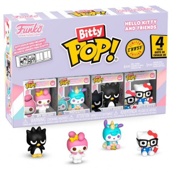 Blister 4 Figuras Bitty Pop Hello Kitty And Friends My Melody  FUNKO