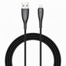 Cable VEGER USB2.0  Conexión Usb-a a Lightning de Nylon Trenzado 1.2M