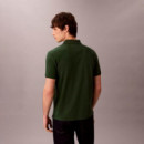 Polo Clásico de Piqué de Algodón  CALVIN KLEIN