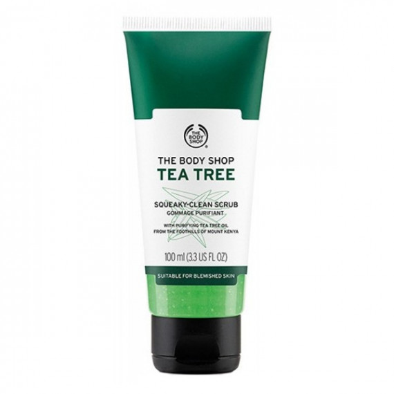 Tea Tree Squeaky-clean Scrub  THE BODY SHOP