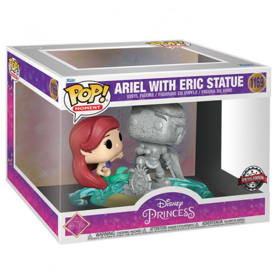 FUNKO Pop la Sirenita Ariel & Estatua de Eric Disney Exclusivo 1169