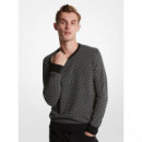 Micro Signature Mk Crew Black  MICHAEL KORS